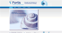Desktop Screenshot of fortispharma.com
